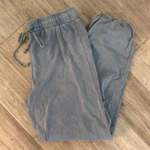 Mineral wash lounge joggers